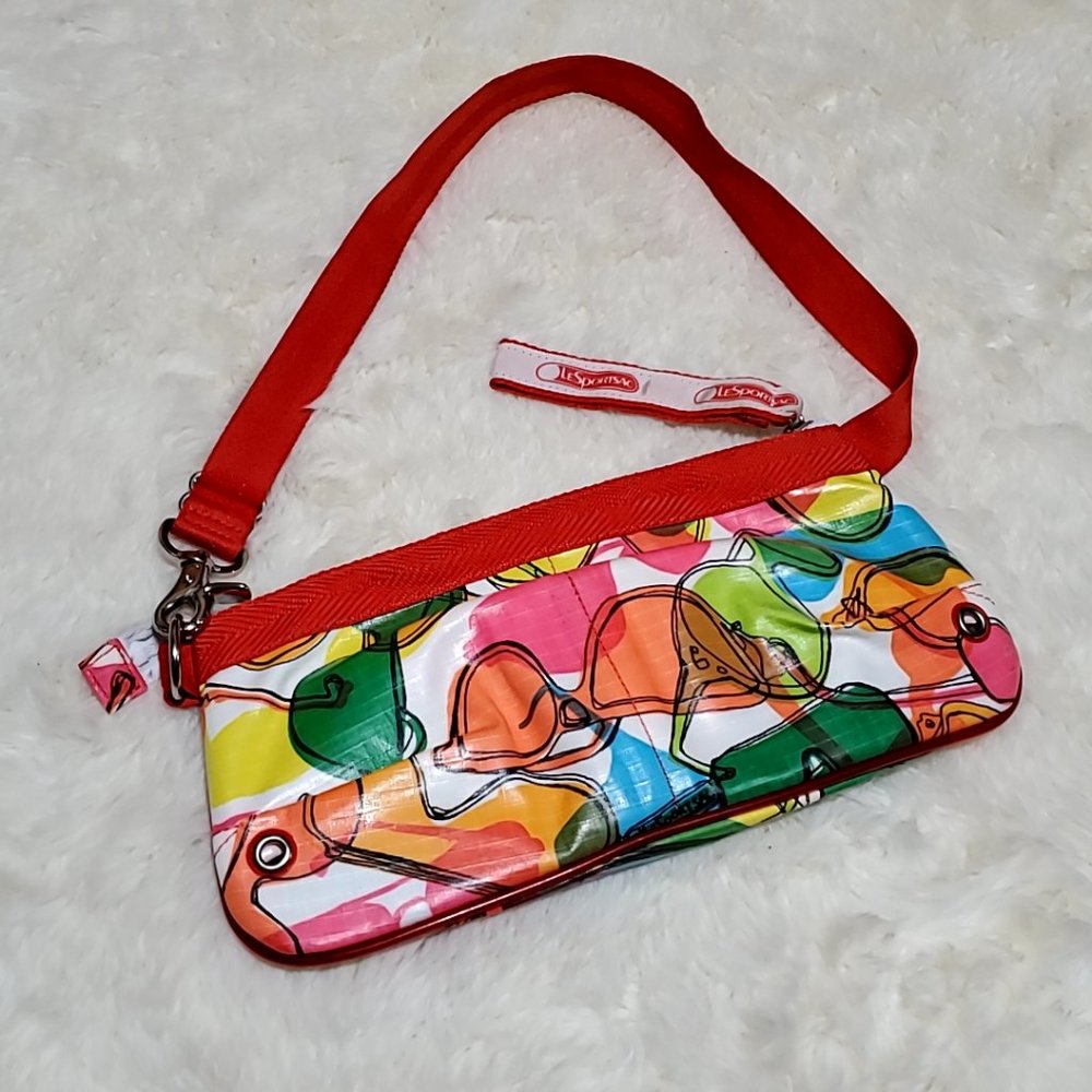 Lesportsac Small Purse Glasses Print Gem